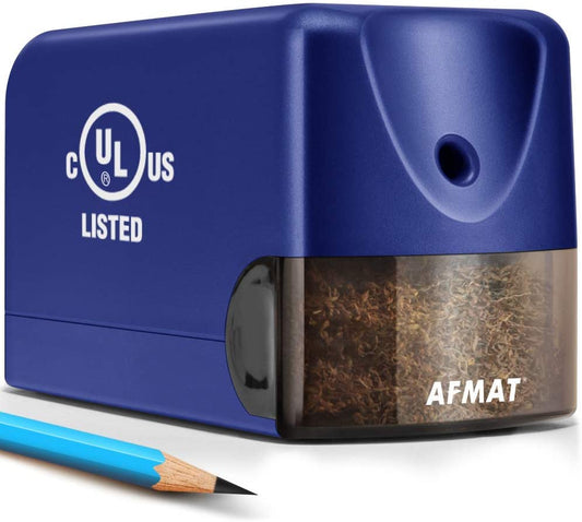 AFMAT Stapler, Effortless Stapler for Desk, 50 Sheet Capacity, Low Force,  One Finger Touch Stapling Office Stapler, Ergonomic Stapler Office Heavy  Duty, Reduced 50% Effort Stapler Desktop