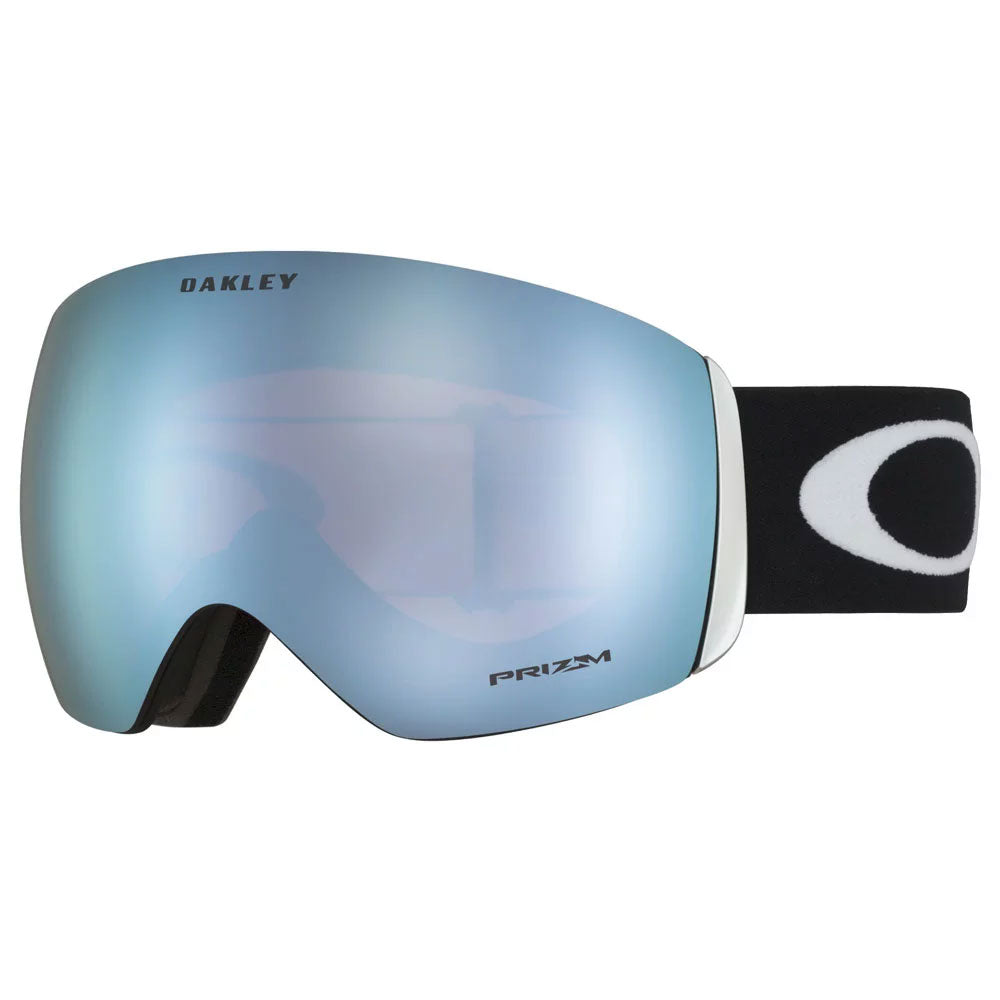 Oakley Flight Deck L Snow Goggles - Black With Prizm Saphire Lens -  boardridersguide