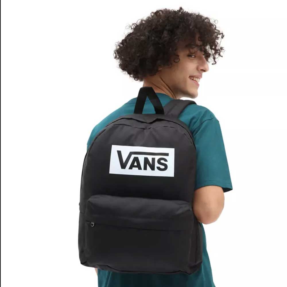 Del Sur Inicialmente Personas mayores Vans Old Skool Boxed Backpack - Black – boardridersguide
