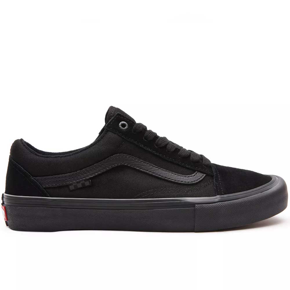 Vans Old Skool Mono Black Skate Shoes