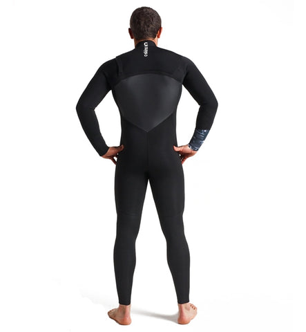 C Skins Session 4/3 GBS CZ Wetsuit - Black/C-Ollage/Silver Grey