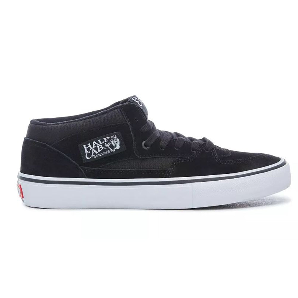 vans half cab pro black white red