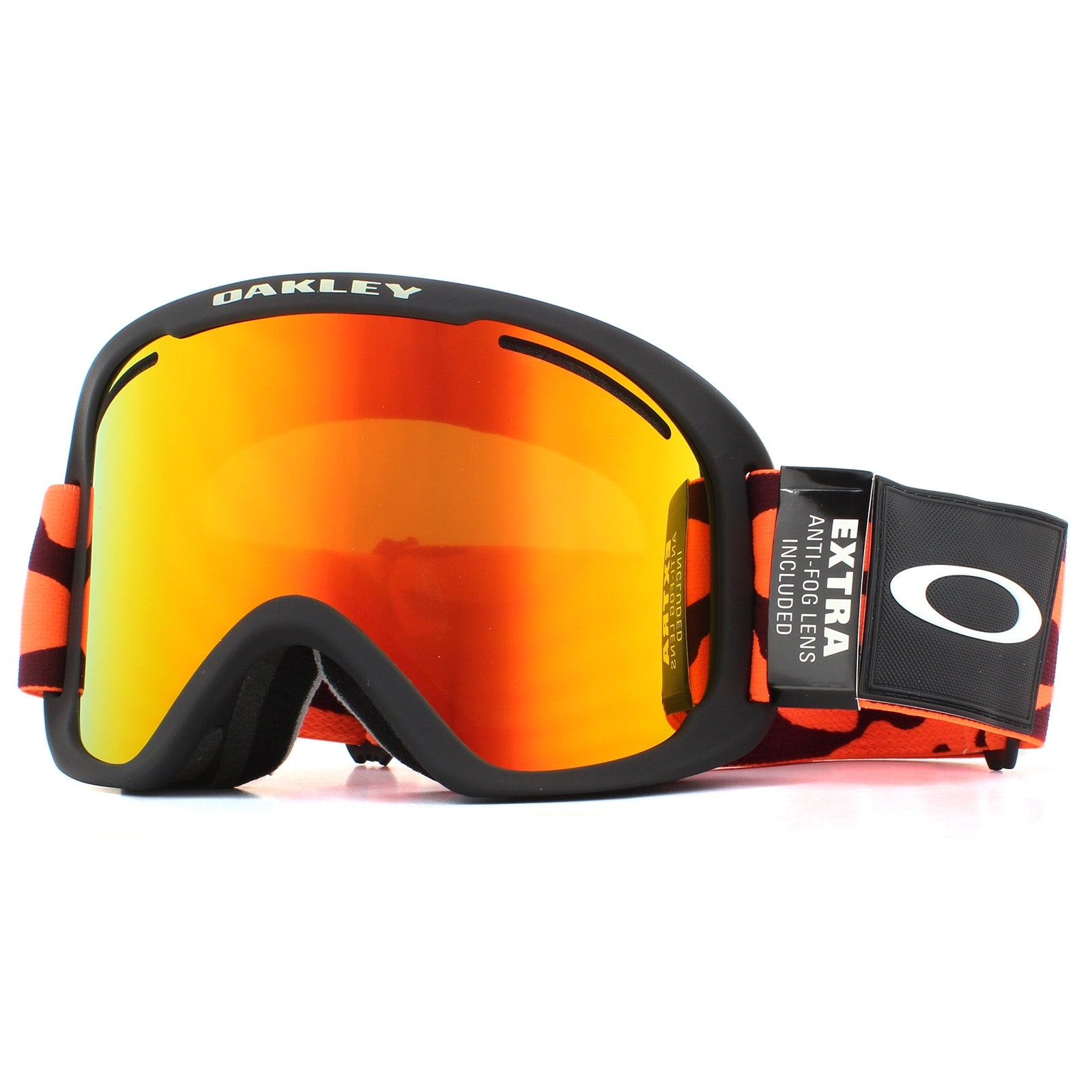 Oakley O Frame  Pro XL Snowboard/Ski Goggles- Orange With Fire -  boardridersguide