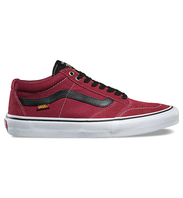 كل واحد متزامنة مجرى vans trujillo red 