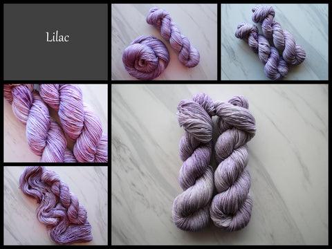 Lilac Hand-Dyed Yarn