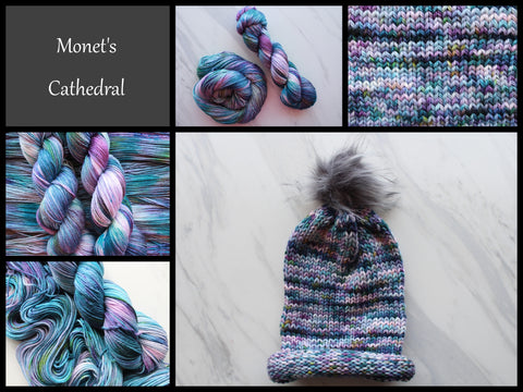 Monet's Cathedral Hand-Dyed Yarn