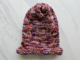 SLEEPY HOLLOW Hand-Dyed Yarn on Sparkly Merino Sock - Purple Lamb