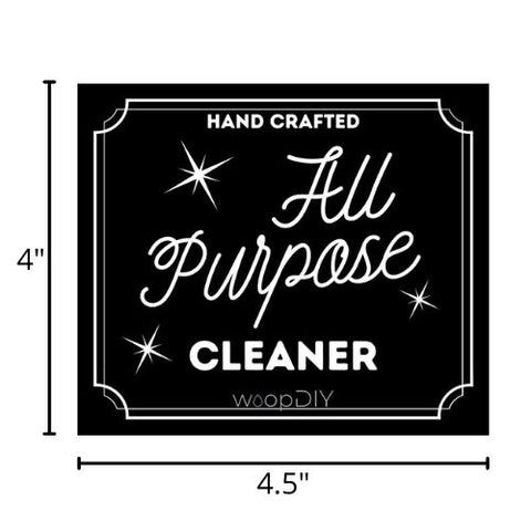 All Purpose Cleaner labels