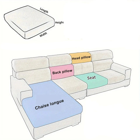 Guide de taille housse d'assise canapé calibri Housse de France