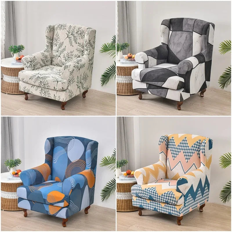 Housse de Chaise Extensible Colorée POLENA