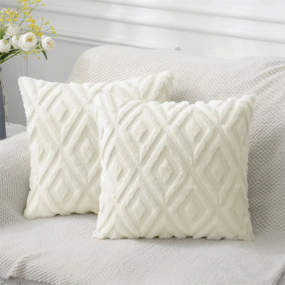 housse de coussin coton doux OLIVIO