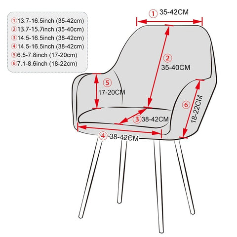 Comment choisir la taille d'une housse de fauteuil scandinave