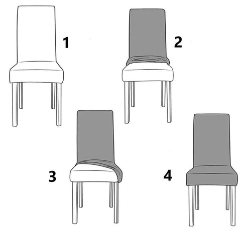 Comment installer une housse de chaise
