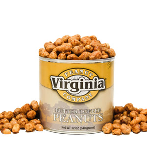 Virginia Peanut Company - Butter Toffee Peanuts - August Table 