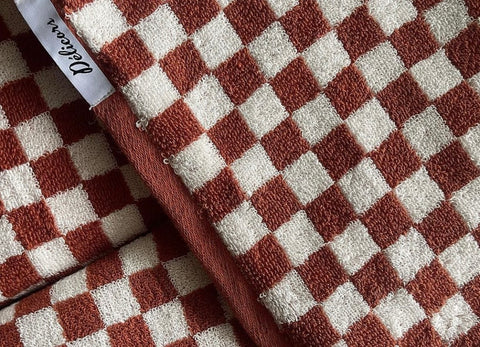 Warm & Cool Checkered Towel