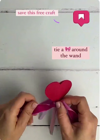 Make A Heart Wand