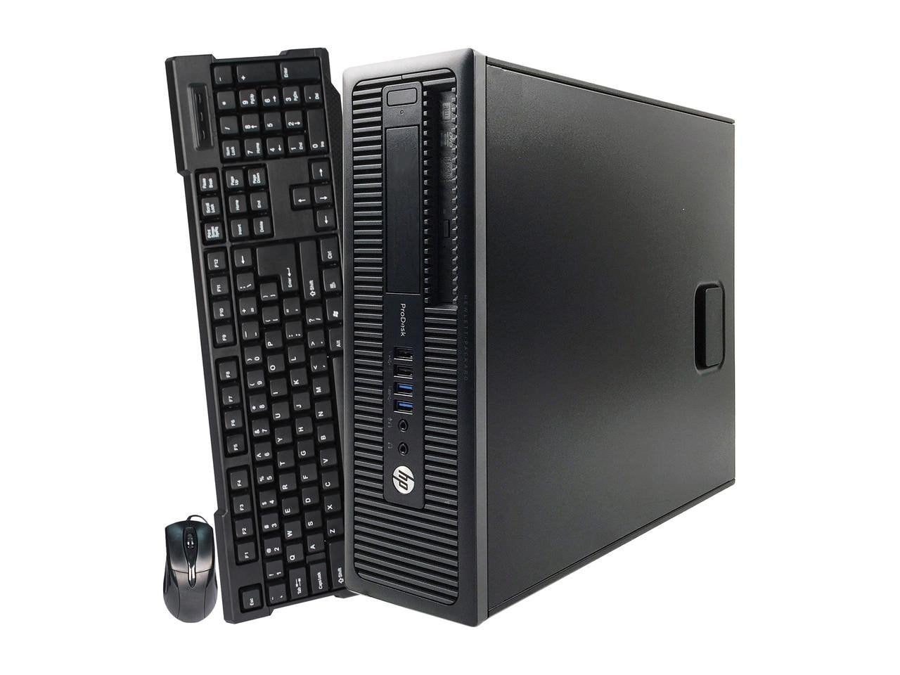 HP Desktop 600 G2 SFF Computer Core i5-6500 3.2GHz 8GB RAM 240GB