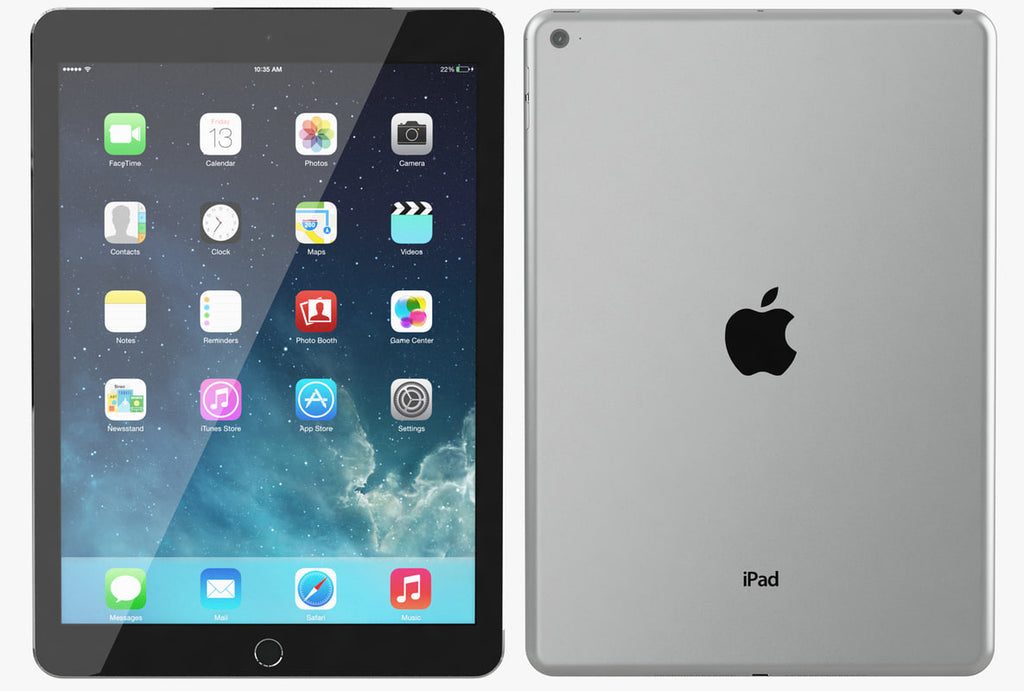 Apple iPad Air 2, 32GB, Wi-Fi, A1566 MNV22LL/A Space Gray – Coretek