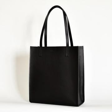  Calvin Klein Sahara East/West Tote, Black/Silver