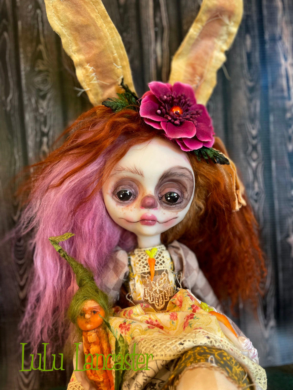 Clover The Hare Original LuLu Lancaster Art Doll