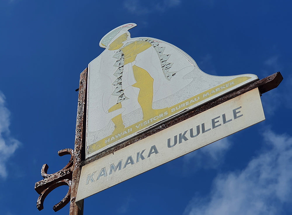 Emblem für eine bemerkenswerte, historische Sehenswürdigkeit für Kamaka Ukulele