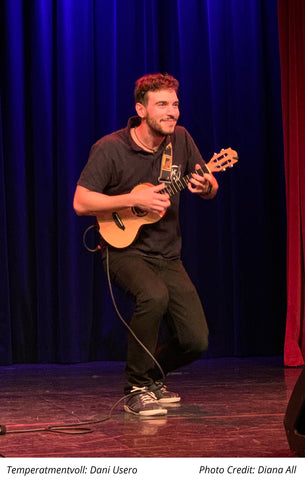 Dani Usero beim Berliner Uklelel Festival