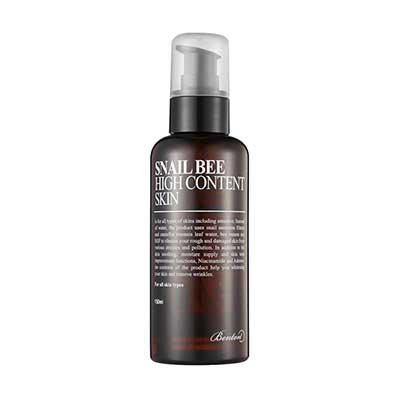 Benton Snail Bee high content skin toner for dry aging skin acne scars k beauty world