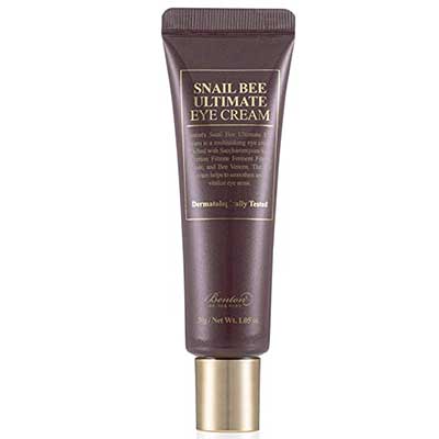 Benton Snail Bee Ultimate Eye Cream for anti aging korean skincare k beauty world