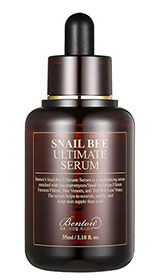 Benton Snail Bee Ultimate Serum para cicatrices de acné antienvejecimiento que iluminan el cuidado de la piel k beauty world
