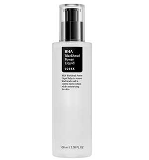 Cosrx BHA Blackhead Power Liquid Peeling Toner Mitesser fettige, zu Akne neigende Haut Pickel k beauty world