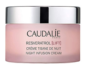 Caudalie Resveratrol Lift Night Infusion Cream Anti-aging Moisturizers gezichtsverzorging bestseller Sephora must-haves K Beauty World