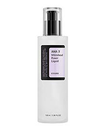 Cosrx AHA 7 Whitehead Power Exfoliante químico líquido para pieles propensas al acné k beauty world