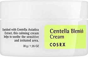 Cosrx Centella Blemish Cream spot treatment redness cyst zits soothing k beauty world