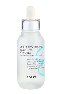 Cosrx Hydrium Triple Hyaluronic Moisture Ampoule for dry sensitive skin type Korean best seller hydrating moisturizer K Beauty World