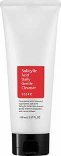 Cosrx Salicylzuur Dagelijkse zachte reiniger voor een vette combinatie van acne-gevoelige huid BHA peeling puistjes mee-eters K Beauty World