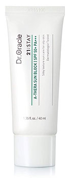 Dr. Oracle 21 Stay A-Thera Sun Block SPF 50+ PA+++ los mejores cosméticos crema para el cuidado facial piel sensible K Beauty World
