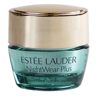  Estee Lauder Nightwear Plus Anti-Oxidant Night Detox Cream French cosmetics skin care for wrinkles fine lines sagging skin for 30's 40's 50's K Beauty World
