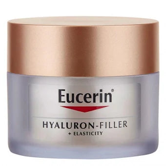 Eucerin Hyaluron-Filler + Elasticity Nachtcreme für trockene, empfindliche, reife Haut, Anti-Aging-Falten, dunkle Flecken, stumpfe Hautlösung K Beauty World