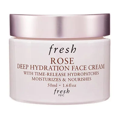 Fresh Rose Deep Hydration Face Cream für trockene, empfindliche Mischhaut Sephora Amazon-Bestseller für strahlende Haut K Beauty World