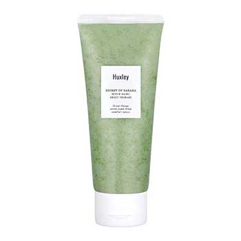 Huxley Sweet Therapy Scrub Mask face exfoliator dull acne scars k beauty world