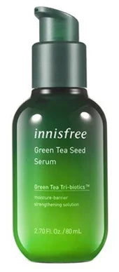 Innisfree Green Tea Seed Serum for dry sensitive combination skin anti-aging wrinkles antioxidants dull skin Korean natural face care K Beauty World