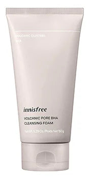 Innisfree Jeju Volcanic Pore Cleansing Foam for oily skin blackheads pimples acne top Korean skincare brand Asian men women favorites K Beauty World