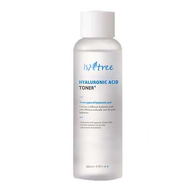 Isntree Hyaluronic Acid Toner for dry dehydrated skin humetant korean k beauty world