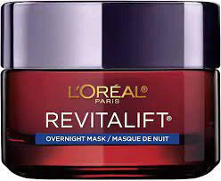 L'Oréal Revitalift Triple Power Anti-Aging Overnight night cream for dry mature saggy sensitive dull skin wrinkles fine lines aging spots dark pigmentation youthful glowing skin solution K Beauty World  