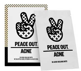 Peace Out Salicylic Acid Acne Healing Dots Salicylsäure Hyaluronsäure Ausbrüche Pickel K Beauty World