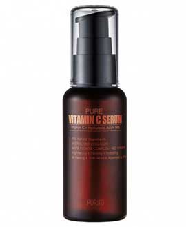 Purito Pure Vitamin C Serum antienvejecimiento iluminador piel sensible cuidado natural de la piel K beauty world