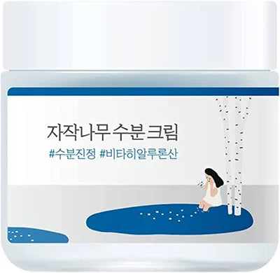 Round Lab Birch Juice Moisturizing Cream für fettige, zu Akne neigende Mischhaut. Beste koreanische Hautpflege für Männer und Frauen K Beauty World