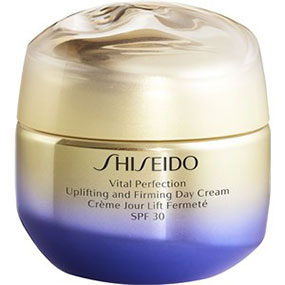Shiseido Crema de día reafirmante y edificante SPF 30 Antiarrugas Cuidado de la piel envejecida Suero de vitamina C Hidratantes japoneses K Beauty World