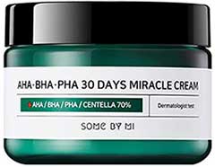 Some By Mi AHA BHA PHA 30 Days Miracle Cream redness inflamed skin k beauty world