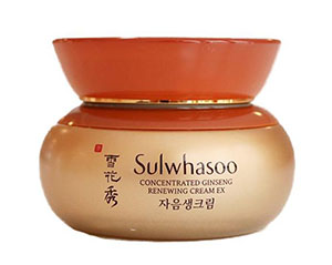 Sulwhasoo Concentrated Ginseng Renewing Cream EX anti aging korean k beauty world